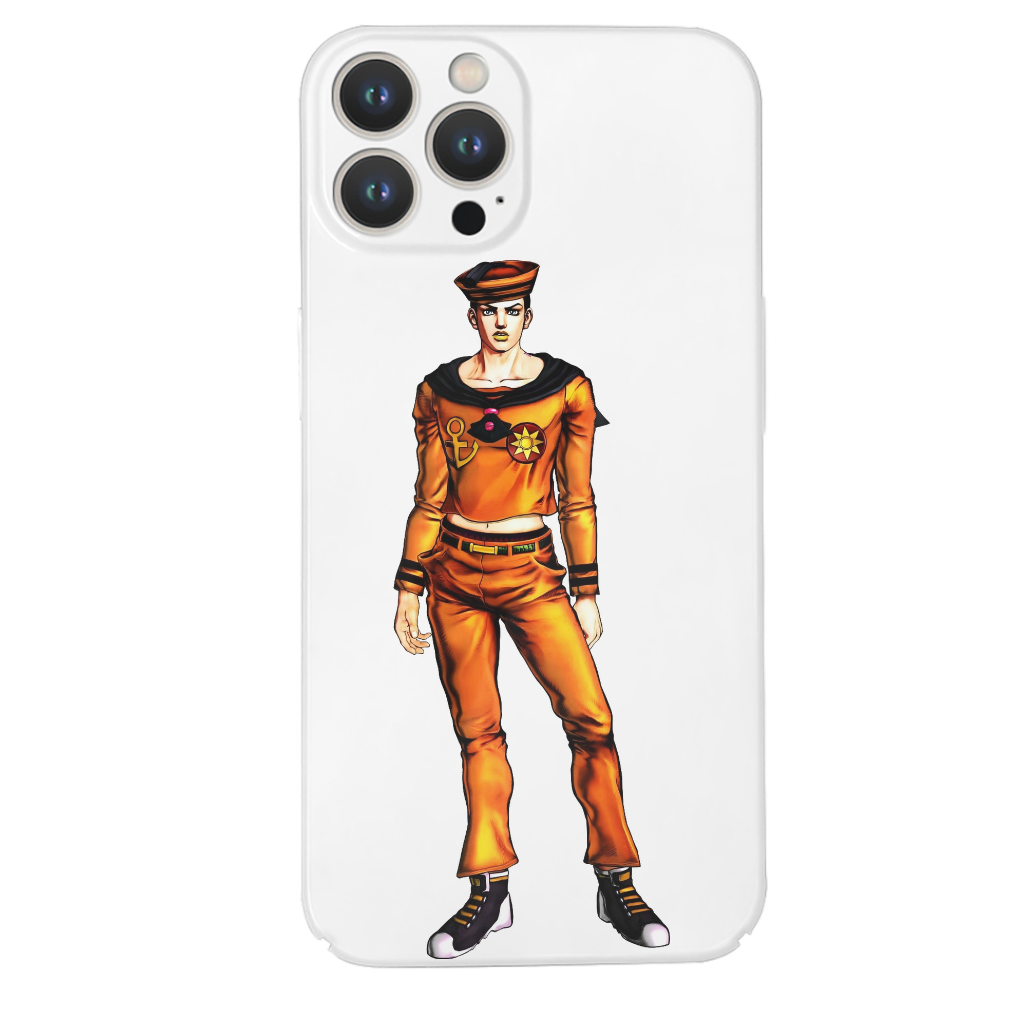 （画像用） ジョジョの奇妙な冒険 東方定助 JoJo's Bizarre Adventure Higashikata Josuke 【iPhone 14シリーズ対応】ハードケース